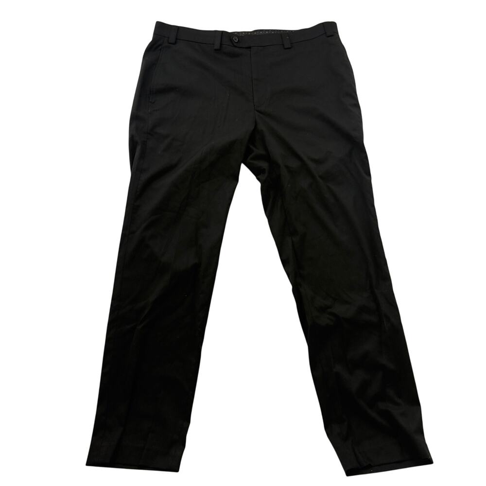 Lauren Ralph Lauren Total Comfort Black Dress Pants Men’s 38x32 Flat Front